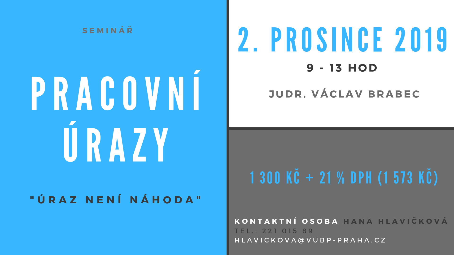Pracovní úrazy
