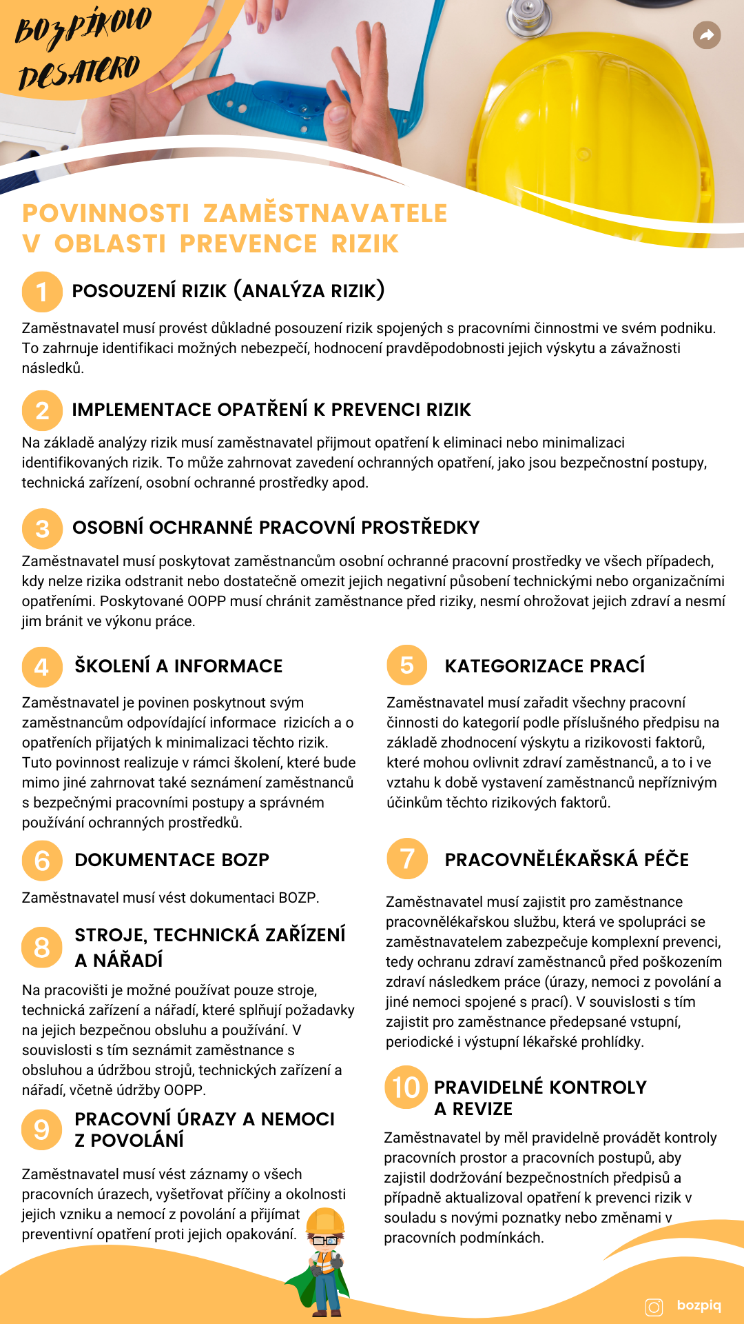 bozpíkovo desatero